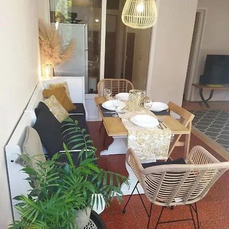 דירה Beachfront Penthouse Boho *